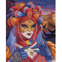 Венецианская дама Алмазная вышивка мозаика