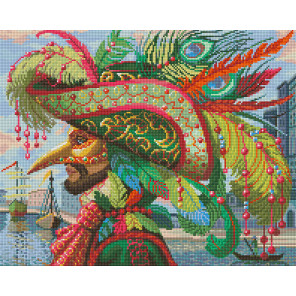  Капитан на карнавале Алмазная вышивка мозаика АЖ-1587