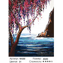 Весна на море Раскраска картина по номерам на холсте