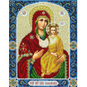 Св. Богородица Смоленская Набор для вышивания бисером Паутинка