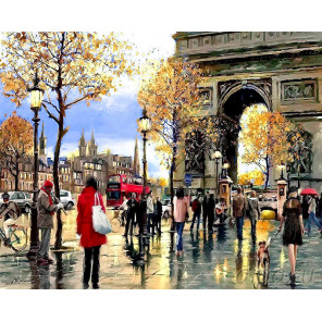 Мой любимый Париж Алмазная мозаика на подрамнике