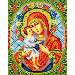 Богородица Жировицкая Канва с рисунком для вышивки бисером