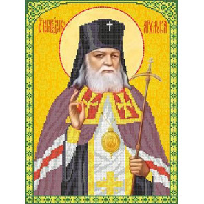 Святой Лука Крымский Канва с рисунком для вышивки бисером