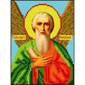 Святой Андрей Канва с рисунком для вышивки бисером