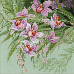  Тропические орхидеи Набор для вышивания Риолис 1401