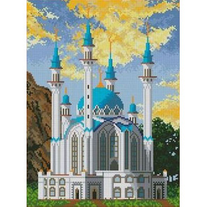 Мечеть Канва с рисунком для вышивки бисером