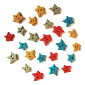Citrus Stars (Звезды) Пуговицы декоративные Button Fashion