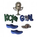 Soccer (Футбол) Пуговицы декоративные Button Fashion
