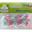 Мишка с сердцем Пуговицы декоративные Рукоделие