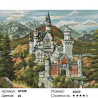 Количество цветов и сложность Замок Нойшванштайн Алмазная вышивка мозаика Painting Diamond GF228