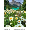 Количество цветов и сложность Поле ромашек Раскраска картина по номерам на холсте ZX 21709
