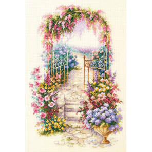  Садовая калитка Набор Для вышивания Чудесная игла 110-001
