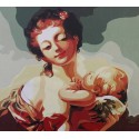 Материнское тепло Раскраска по номерам на холсте Paint by Number