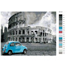 Раскладка Римские каникулы Раскраска по номерам на холсте Живопись по номерам KTMK-951181