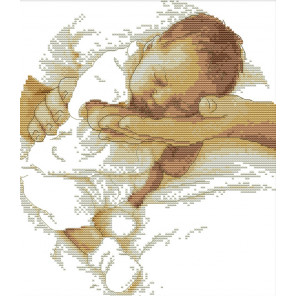 В рамке Сон младенца Набор для вышивания R361