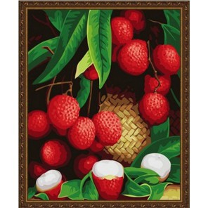 Ягоды Раскраска по номерам акриловыми красками на холсте Paint by Number