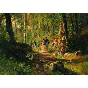  Прогулка в лесу. И.И.Шишкин Пазлы Стелла TG100076