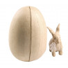 Кролик в яйце Фигурка из папье-маше объемная Decopatch