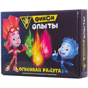  Огненная радуга Фикси опыты Юный химик 855