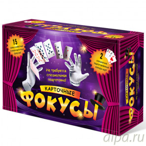  Карточные фокусы Настольная игра 8027