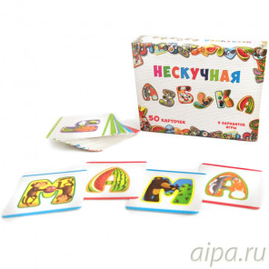  Нескучная азбука Настольная игра 8031