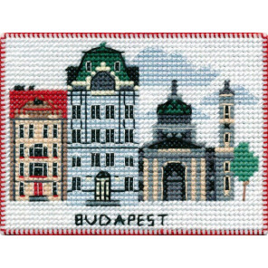  Будапешт. Столицы мира Набор для вышивания на магнитной основе Овен 1058