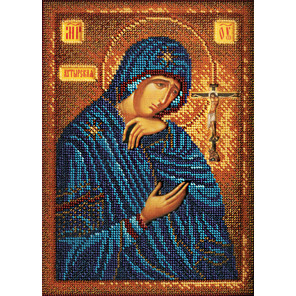  Ахтырская Богородица Набор для вышивки бисером Кроше В-195