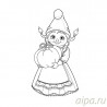  Гномы Магическая раскраска МР-08