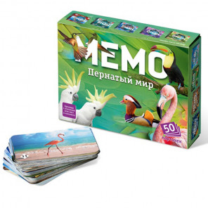 Пернатый мир Настольная игра Мемо 7952