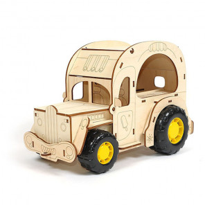  Фургон Крем-брюле 3D Пазлы деревянные Woody WI-00723