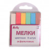 Мел асфальтовый цветной 6 шт