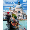Венецианский гондольер Алмазная вышивка мозаика Алмазная живопись