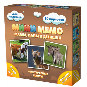  Домашние животные Настольная игра Ми-Ми-Мемо 8051