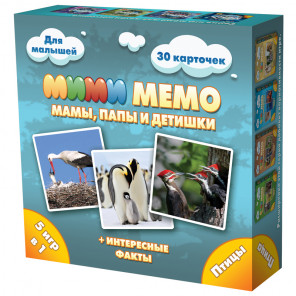  Птицы Настольная игра Ми-Ми-Мемо 8052