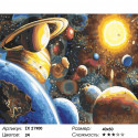 Тайны вселенной Раскраска картина по номерам на холсте