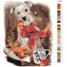 Раскладка Теплая осень Раскраска картина по номерам на холсте Z-AB68