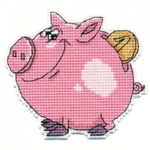  Свинка - копилка Набор для вышивания Овен 1086