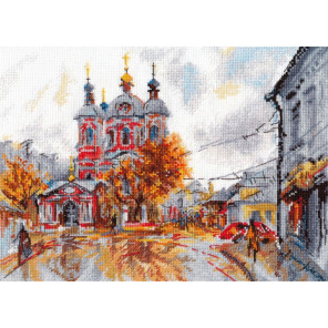  Храм Святого Климента. Москва Набор для вышивания Овен 1050