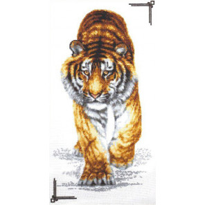 Поступь тигра Набор для вышивания Палитра