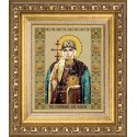 Икона великая княжна Ольга Картина из страз по номерам с рамкой Набор Чаривна Мить