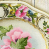 Крупно Тарелка с розовыми маками Набор для вышивки гладью Риолис 0075РТ