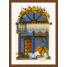 В рамке Осеннее окошко Набор для вышивания Риолис 1593