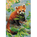 Красная панда Набор для вышивания Риолис