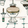 3_2 Интерьер ванной комнаты Набор для вышивания Риолис