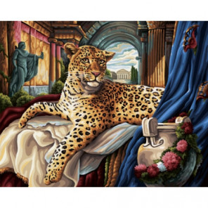 Леопард Алмазная вышивка мозаика Алмазное Хобби