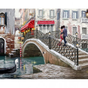Венеция. Мост влюбленных, Ричард Макнейл Алмазная вышивка мозаика Алмазное Хобби