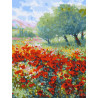  Весна в Провансе Раскраска картина по номерам на холсте Белоснежка 299-AS
