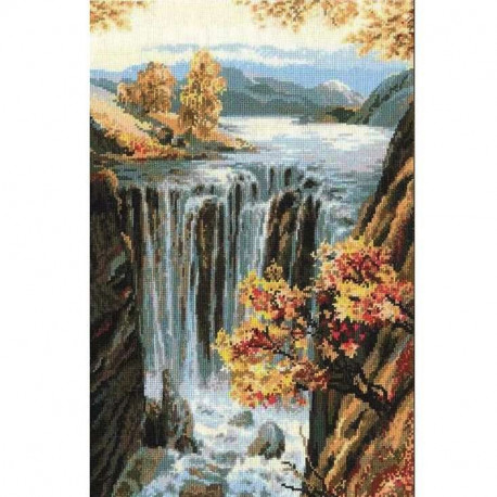  Водопад Набор для вышивания Риолис 974