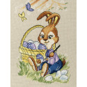 Пасхальный кролик Набор для вышивания Золотое Руно