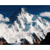  Эверест Раскраска по номерам на холсте Molly KH0293